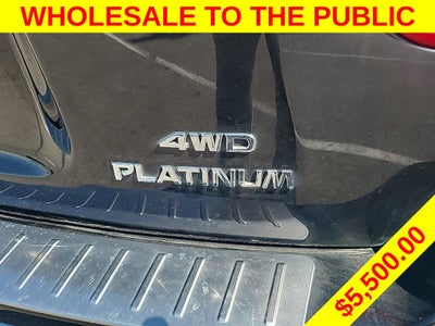 2020 Nissan Pathfinder Platinum