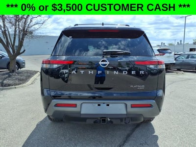2026 Nissan Pathfinder Platinum