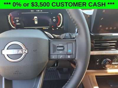 2026 Nissan Pathfinder Platinum