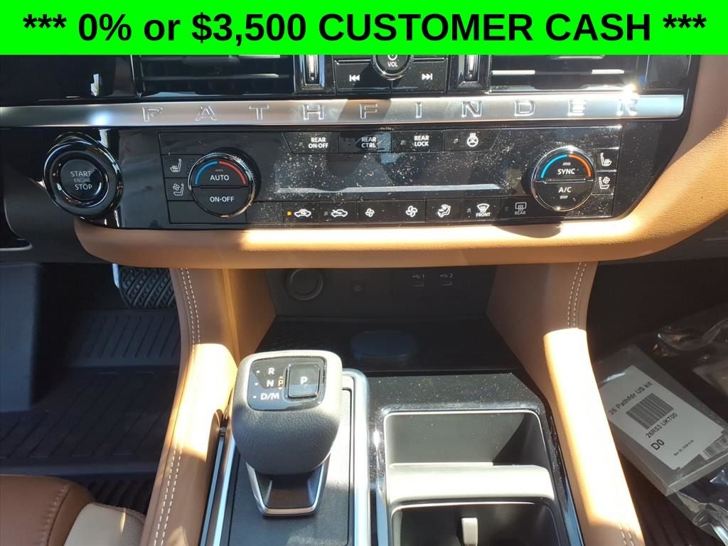 2026 Nissan Pathfinder Platinum
