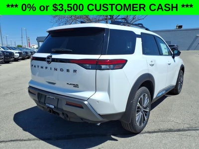 2026 Nissan Pathfinder Platinum