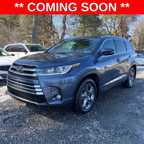 2018 Toyota Highlander Limited Platinum