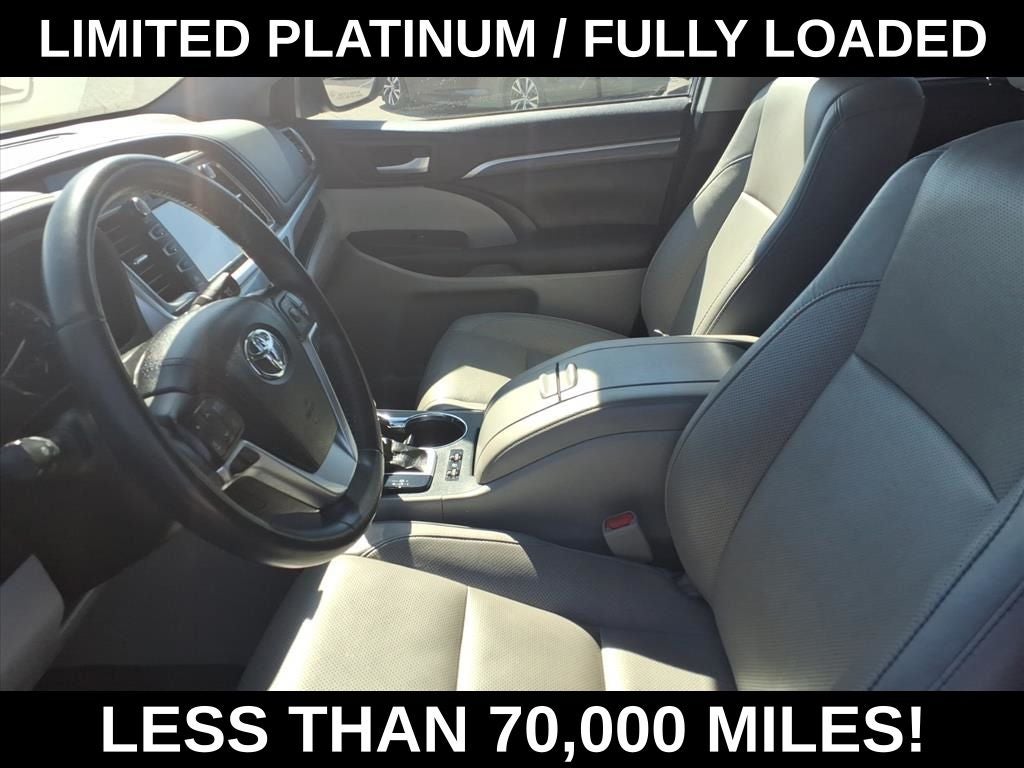 2018 Toyota Highlander Limited Platinum