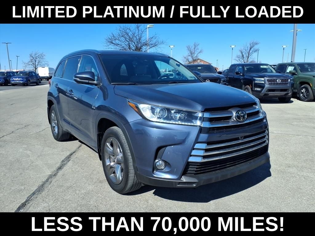 2018 Toyota Highlander Limited Platinum