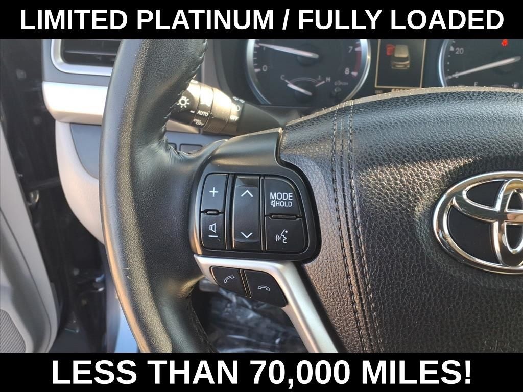 2018 Toyota Highlander Limited Platinum
