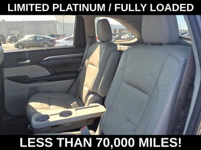 2018 Toyota Highlander Limited Platinum