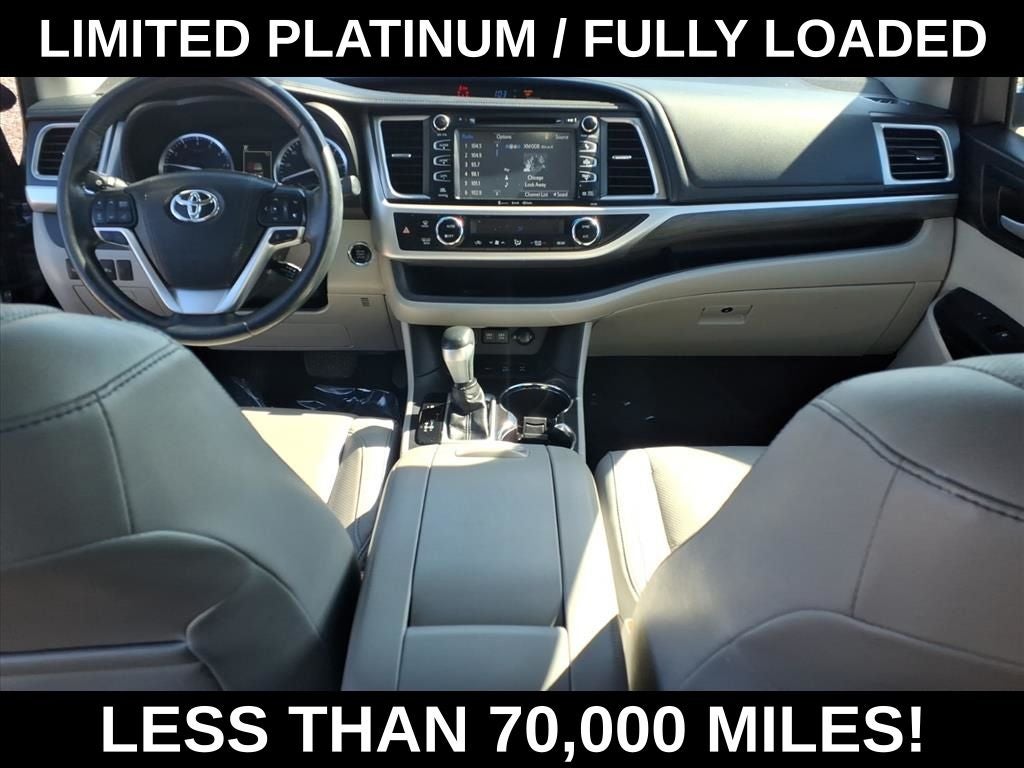 2018 Toyota Highlander Limited Platinum