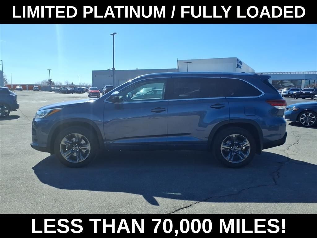 2018 Toyota Highlander Limited Platinum