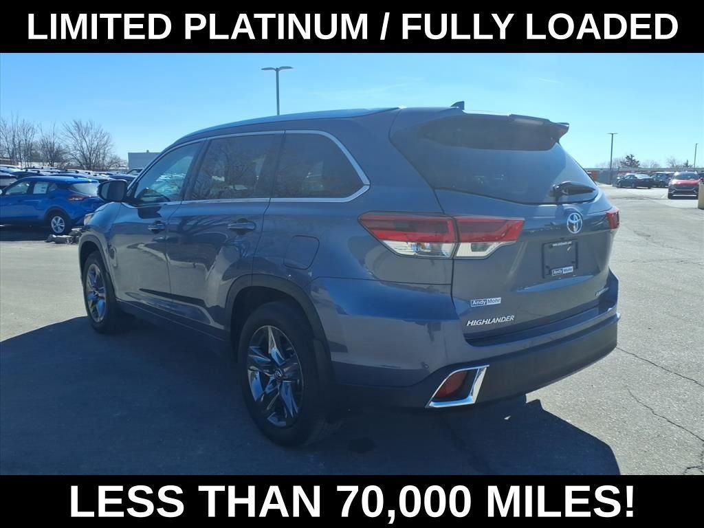 2018 Toyota Highlander Limited Platinum