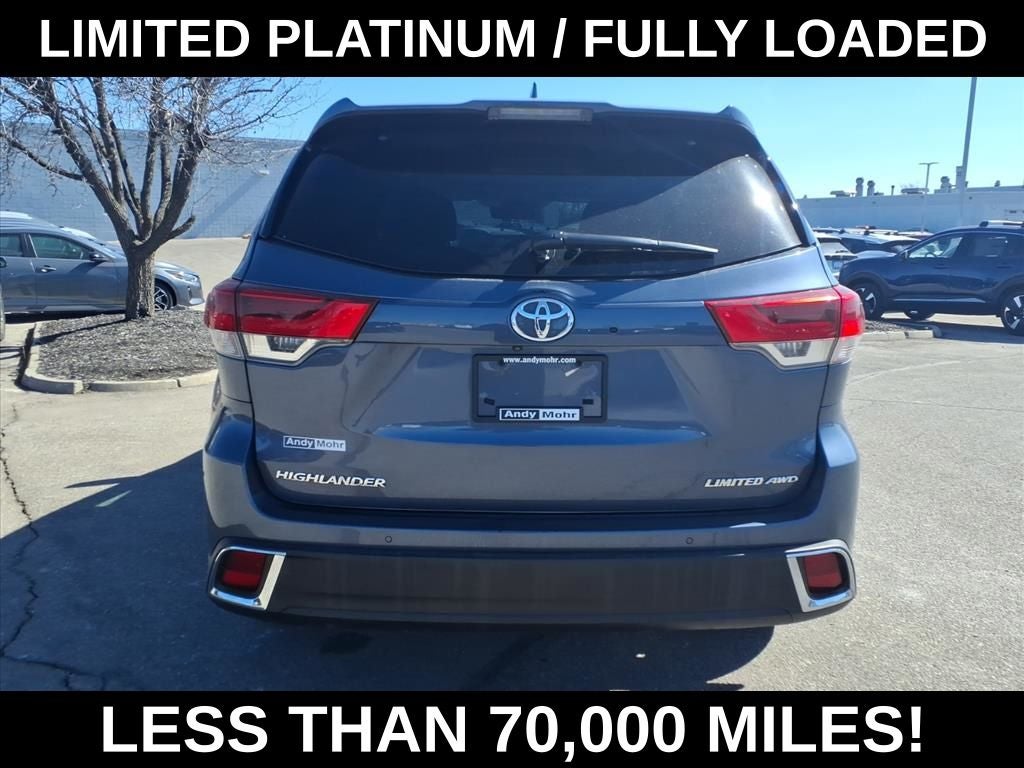 2018 Toyota Highlander Limited Platinum