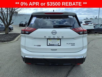 2026 Nissan Rogue Platinum