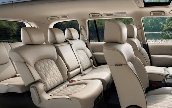 2023 Nissan Armada showing 8 seats | Andy Mohr Nissan in Indianapolis IN