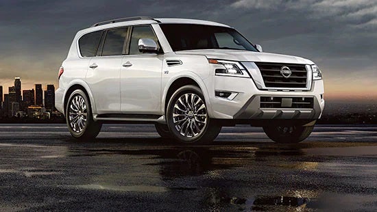 2023 Nissan Armada new 22-inch 14-spoke aluminum-alloy wheels. | Andy Mohr Nissan in Indianapolis IN