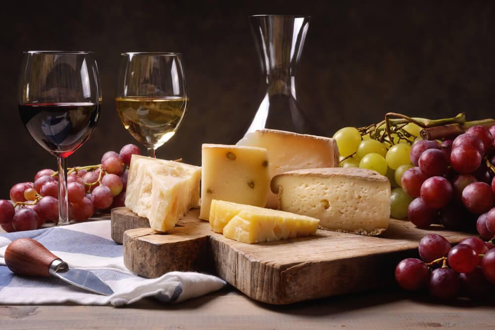 Wine and Cheese
