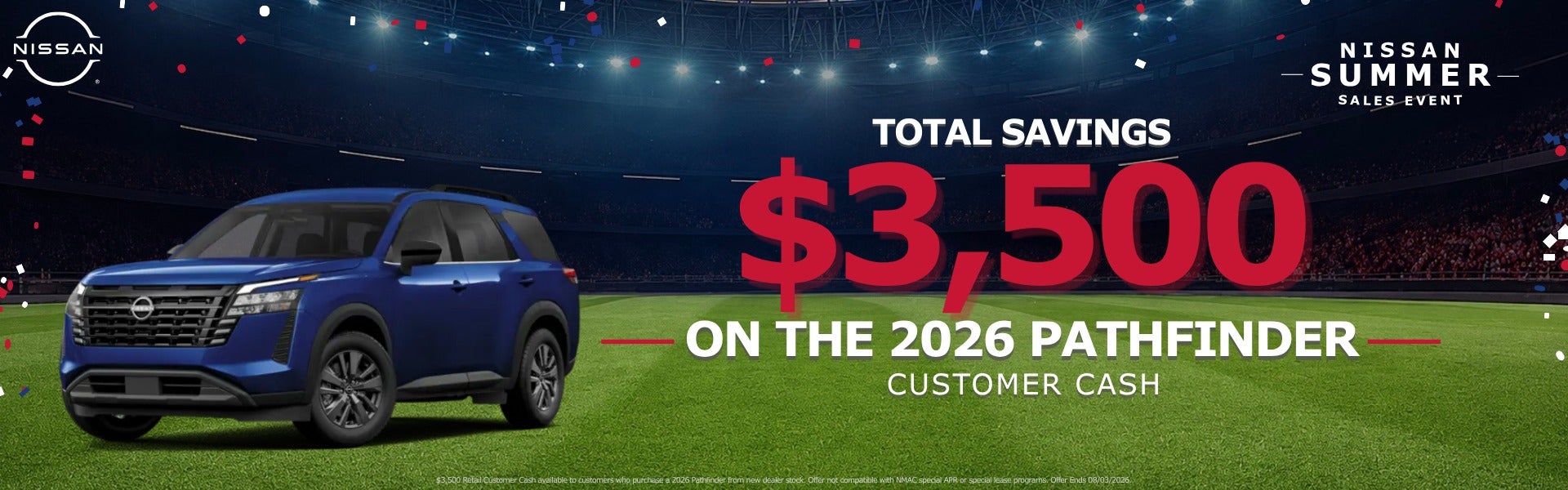 savings on Nissan Pathfinder