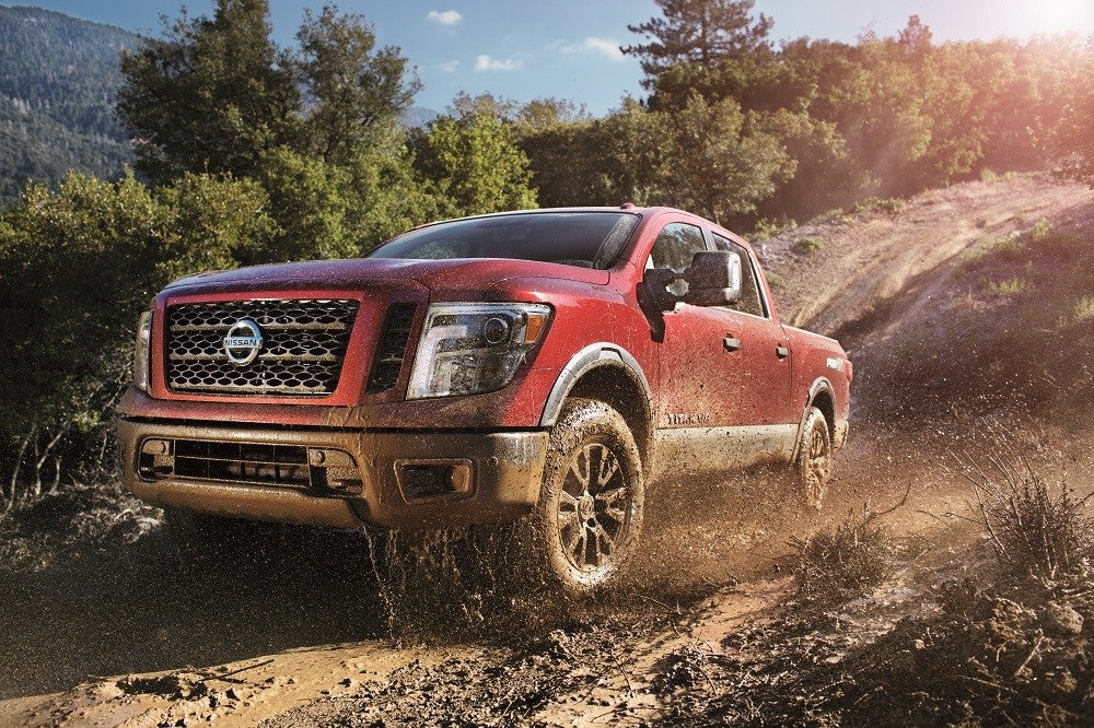 2019 Nissan Titan Scarlet Ember